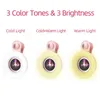 Flash Heads Abdz Led Phone Lens Lens Selfie Light Light Mobile Fill HD Macro Dimmable Lamp Beauty Ringlight16617288