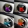 Fashion Car Air Freshener Car Perfume Clip Fragrance Empty Glass Bottle Auto Air Conditioner Vent Outlet Essential Oils Diffuser Ornaments