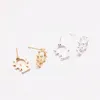 Trendy London Landmark stud earrings London Eye Ear Studs Gold Silver Rose Three Color Optional Suitable for Men And Women