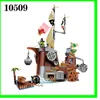 No.10509 637pcs oiseaux Piggy Pirate Ship garçons et filles briques de construction blocs ensembles jouets éducatifs pour enfants compatibles 75825 LJ200928