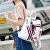 Nova Mochila Feminina de Couro PU À Prova D' Água Antifurto Wild Casual Peso Leve Viagens Moda Softhand Student Bookpacks