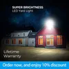 Utomhusgatlig lampor 35W 50W 70W 80W 100W VARM COOL VIT IP65 Vattentät 100-277V Super Bright 10000lm för Farmhouse Barns Garage Yard Warehouse Security Lighting