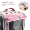 Pet Cat Backpack Travel Travel Counter Bag for Dogs Small Consable عبوة تحمل لوازم LJ201201