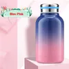 304 Stainless Steel Vaccum Cups Portable Water Bottles Fashion Aesthetics Gradient Color 240ml Insulated up to 24 Hours sea shipping CCD3913