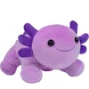 Giocattolo per bambini 30 cm Giocattoli di peluche Simpatici animali di peluche ripieni di esagono Soft Pink Fragola Sdraiato Salamandra Bambola Cuscino Cuscino Regalo Sorpresa aperta Commercio all'ingrosso Disponibile