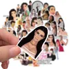 50 PCS Car Stickers Kim Kardashan personality For Skateboard Laptop Helmet Pad Bicycle Bike Motorcycle PS4 Notebook Guitar PVC Fridge Decal