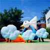 Custom Color 2m 3M Lengte Inflatables Wolken Opblaasbare Wolk Met Brandwerende certificering Voor Nachtclub Stage Decoratie