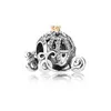 Joias de grife Prata 925 Pulseira Charm Bead fit Pandora Chupeta Pumpkin Car Angel Slide Pulseiras Contas Estilo Europeu Charms Frisado Murano