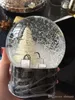 Cclassics Snow Globe, Noel Ağacı ile Araba Dekorasyon Kristal Top Özel Yenilik Hediye Box267k ile Noel Hediyesi