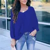 Summer Spring Plus Size Women Chiffon Shirts Vintage Bow Neck Blus Shirt Loose Chiffon Bluses Tops Pure Top Jumpers LJ200810