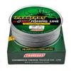 Ligne de pêche tressée W4 brins PE Spectra lignes rouge vert bleu jaune gris 8lb100lb 100m 4 tissages ligne tressée 7811015