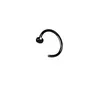 Punk Surgical Steel Nose Hoop Ring Stud Fake Studs Non Piercing Rings 8mm 10mm 6 Colors In stock Wholesale