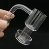 Top qualité Quartz Terp Slurper Banger Nail clous sans dôme Terp Vacuum Bangers 10mm 14mm 18mm mâle femelle pour verre Bong fumer des conduites d'eau