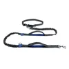 Stretch dog Leashes Reflect light running waist belt multifunction walk the dog leashes chain Pet Dog Supplies