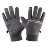 Zwart Touchscreen Sport Handschoenen voor Vrouwen Mannen Winter Fietsen Ski Handschoenen Telefingers Waterdichte Warme Mittens Handschoenen