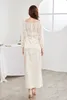 Women's Runway Designer Dresses Sweatheart Long Sleeves Embroidery Lace Bodice Patchwork Ruched Elegant Party Prom Fashion Dresses