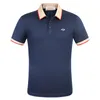 2022 Mode Designer Casual Men's Polo T-shirt Snake Flower Broderi Mäns Pikétröja High Street Fashion Polo Shirt Män