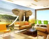 3d Wallpaper 3d Wall Wallpaper Modern fashion elephant Living Room Bedroom Background Wall Decorative 3d Mural Wallpaper