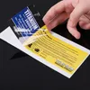 Custom Clear Symbol Square Adhesive Stickers Labels Transparent Waterproof Package Label Sheet Color Translucent Sticker for Mylar Bags