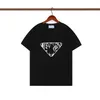 Summer Mens Womens Designer T Shirt 2022 New Tiger Head Triangle Fashion T Shirts Casual Loose 100% Cotton Top2533