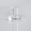 Ny Quartz Carving Spinner Cap 32mmod Heady UFO Quartz Carb Cap för 20mm 25mm 30mm Flat Top Quartz Banger Nails Glass Water Bongs