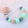 Venta directa de fábrica, pulsera de chupete de silicona para bebé, juguete molar, productos maternos e infantiles anticaída