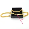 THAI BAHT Solid GOLD GF NECKLACE Heavy 88 Grams Jewelry 4mm THICK TALL XP Cuban Curb Chain 24 K Stamp link295M