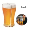 4 in 1 Bier Cup Creatieve Grappige Bierglazen Acryl Plastic Bier Mok Super Schoener Wijnglazen voor Party CCA12658 Sea Shipping