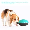 Wielofunkcyjny pies IQ Treat Squeaky Toy Flying Discs Dog Interactive Zabawki Gry Gry Szkolenia Że Żucie Dozownik Żywności Jouet Chien Lj201028