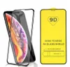 10in1 9D Ochraniacz ekranu Pełna okładka Film szklany klej do iPhone'a 15 14 13 12 Mini Pro 11 XR XS Max 8 7 6 Plus z pakietem detalicznym