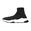 Nieuwe Paris Men Women Flat Sock Boots Hoogwaardige Sneaker Triple Black Pink Casual Shoes Heren Trainers Runner