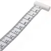Fitness Accurate Body Fat Caliper Measuring Body Tape Ruler Measure Mini Cute Tape Measure White Drop 9153612