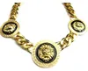 Egyptische Chunky Verklaring Sieraden Kettingen Ketting Groothandel 18K Gold Plate Nieuwe Oude Sieraden Design Set Shop