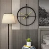 55 cm duży cichy zegar ścienny nowoczesne zegary designu do wystroju domu biuro europejski wiszący zegarki ścienne T200616