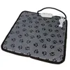 Electric Pet Heat Pad Heating Mat Pet Dog Bed Puppy Warmer Waterproof Winter Warm Mat Blanket Cushion Pet Sofa USEU Plug 201124