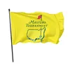 Masters Tournament Augusta National Golf Flags Banderoller 3' x 5'ft 100D polyester hög kvalitet med mässingshylsor