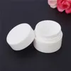 Petite bouteille de crème ronde blanche, noire, rose, pots de 5g, récipient vide en plastique pour cosmétiques, récipient d'échantillon pour le stockage du nail art