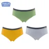 3 pieces PAERLAN Midwaist sexy hip seamless female panties summer seamless onepiece briefs 201112