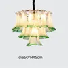 Postmodern glass chandelier lights living room restaurant designer peacock open screen chandelier lighting building leaf pendant lamps