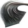 Klebeband in der Haarverlängerung Button Hair Clip Snap für Haut Weft Hair Extensions 100pieces / Pack schwarz / weiß