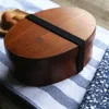 Bento scatola giapponese 3 lattici in legno a forma ovale per il pranzo a forma di cibo a strati contenitori per la scuola di casa picnic 33 99pt e1