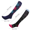 1 Para biegowa skarpetki kompresyjne pończochy Wodoodporne sporne calf Care Socks for Marathon Cycling Football Variacose Velin Y1222