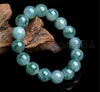 10mm 100% Natural A Grado Jade Verde Jadeíta Pulsera de Cuentas de Piedras Preciosas Redondas Nuevo 7.5''