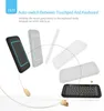 New H20 2.4G Wireless Backlight Mini Keyboard Touchpad Remote Control For Laptop X96 Mini TV Box Android Tablet PC