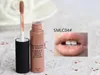 Lipset de veludo fosco de brilho fosco macio batom líquido fosco nude natural duradouro à prova d'água de 8 ml de maquiagem Lipgloss2024049