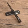 Em estoque!! KS 1955 Flipper Faca dobrável 8CR13MOV Ponto de gota lâmina de aço lidar com facas de bolso EDC com caixa de varejo