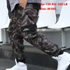 Faliza Camo Joggers 남성 위장화물 바지 멀티 포켓 군사 바지 남성 힙합 인과 코튼 느슨한 바지 9XL PA44 201110