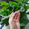 20cm length Clear Glass Pipe Oil Nail Burning Jumbo Pipes 25mm Big Bowl Pyrex Glass Burner Concentrate 7.9 inch Thick Transparent Great Smoking Tubes for Smokers