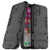 2 in 1 Kickstand With Stand Holder Protective Hard Cases Rugged TPU+PC Armor Cover For iPhone 13 Pro Max 12 Mini 11 XS XR X