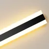 LED Acrylic LED إبداعية الخط الطويل الألمنيوم جدار مصباح الشمال